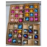 Vintage Fabtasia Glass Ornaments