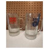 Miller hifhlife and Lite Beer Mugs (7 total)