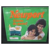 Original Newport 1988 Metal Sign