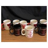 (8) Texas Texas Tech Coffee Mugs