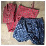 Lrg Brooks Bros Pajama Set & Xmas Boxers