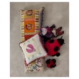 Ladybuged themed Throw Pillows and Stuffed