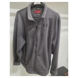 XL Under Armour Fleece Zip-Up