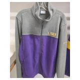 LRG LSU Zippered Fleece