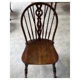 Windsor Wheelback Chair 19th Century 17"x16ï¿½x36ï¿½