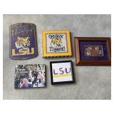 Collection of various officially licensed LSU
