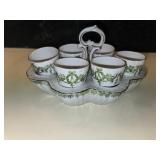 Vintage and most Likely Antique Porcelain egg