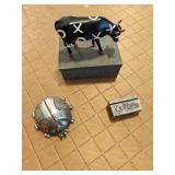 Reed & Barton Lady Bug Music Box & other Decor