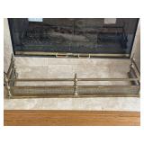 41"x11"x7" Solid Brass Fireplace Bumper