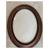 18ï¿½x24ï¿½ Ovalcrest Heritage Framed Oval Mirror in