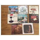 A Collection of vintage vinyl records