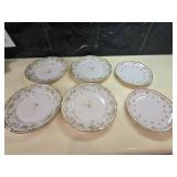 (4) Antique Haviland Limoges Plates & (2) Elite