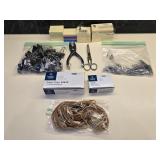 Post-It Notes, Binder Clips, Paper Clips, Hole