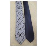 (2) Skinny Ties
