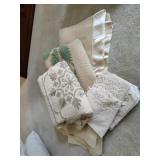 Quilts and quilted styled pillow covers