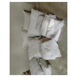 Trundle Twin White Lace Linen bed sheet sets