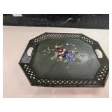 Vintage Hand Painted Tray