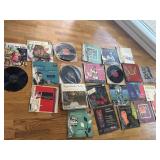 A Huge Collection of Vtg vinyl records