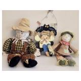 (3) Scarecrows