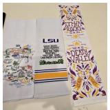 (8) LSU & Louisiana  Tea Towels