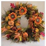 36" Fall Wreath