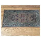 Area Rug 52"x26" & Rug pad