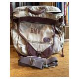 Leather messenger shoulder bag from The Territory