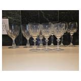 (9) Crystal Stemware