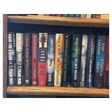 A variety of hardcover Books