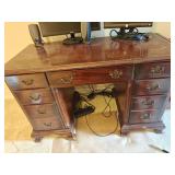 Wood Desk *CONTENTS NOT INCLUDED*