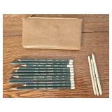 VTG Venus Drawing Pencils in Zip Case