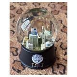 LSU Louisiana State University musical snow globe