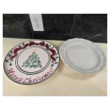 Mikasa & Christmas Platters