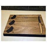 Picnic Time LSU Tigers Delio Acacia Cheese