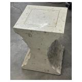 Sculptural Side Table/Plant Stand 15.5"x15.5"x21"