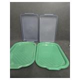 (4) Plastic Trays