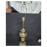 35" Solid Brass Lamp Bases