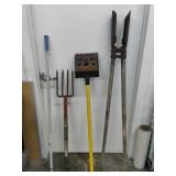 Vintage Post Hole Digger, Extension Pole, 4