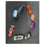 (8) Die Cast Metal Cars