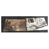 Antique 1906 Postcard + FDR Photo Postcard