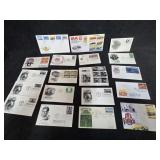 20 First Day Of Issue Stamped Envelopes