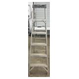 Werner P400 Aluminum Platform 6-Step Ladder