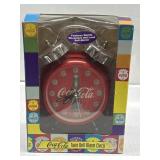 1996 Coca Cola Twin Bell Alarm Clock Advance