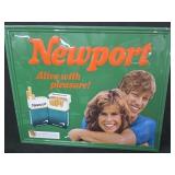 Original Newport 1985 Metal Sign