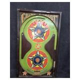 Vintage "Lucky Star" Tin Litho Marble Bagatelle