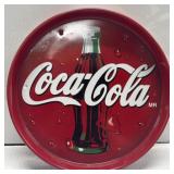 Coca Cola MR Serving Tin Tray Round Red  With