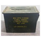 VINTAGE METAL AMMO BOX-5.56mm TRACERS