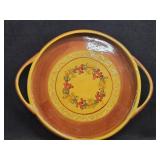 15" Ceramic Handled Platter & 12.5" Microwave