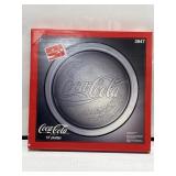 13" 1990 Coca Cola Glass Serving Platter Tray