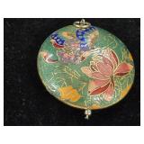 Vintage Cloisonnï¿½ Enamel Pendant featuring a